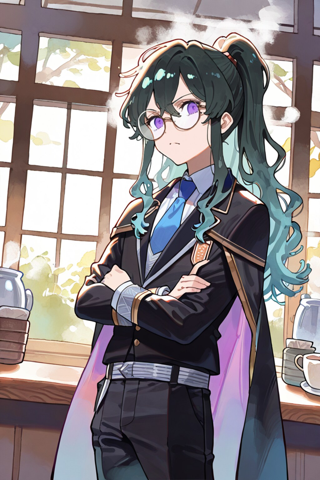 上司に塩対応する部下