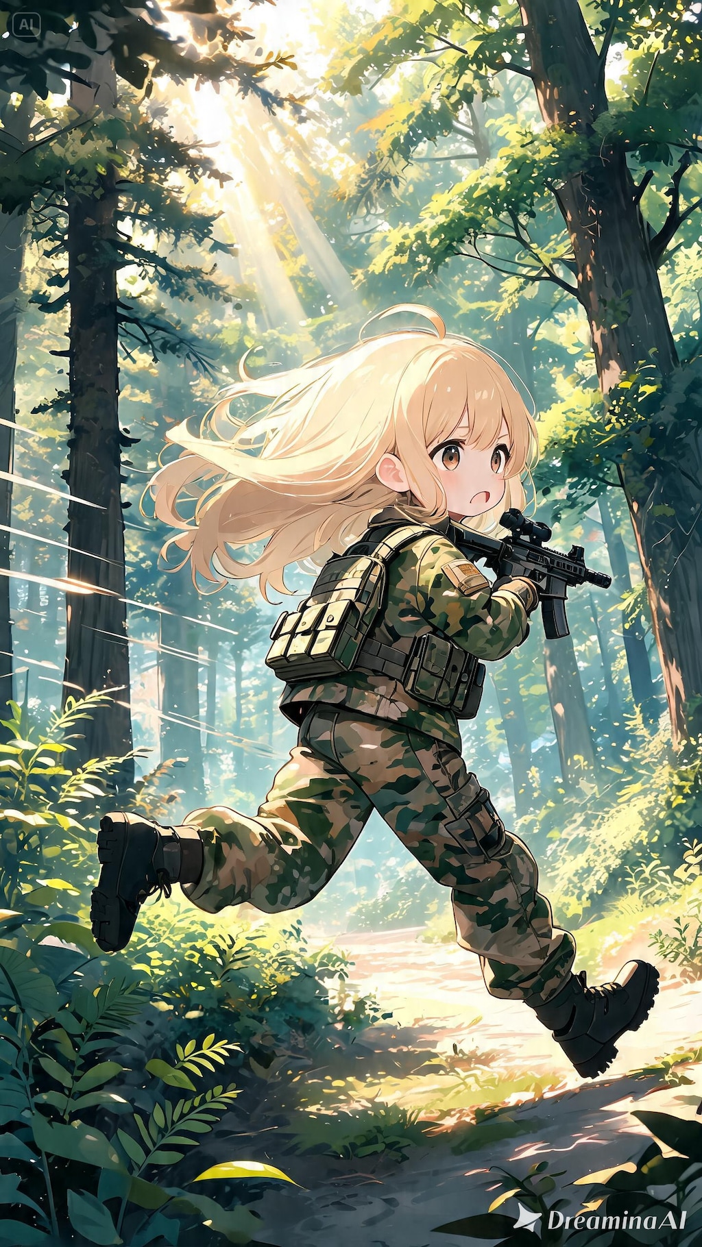 【#初夏のミラパンツ祭】パンツスタイルかな？１
