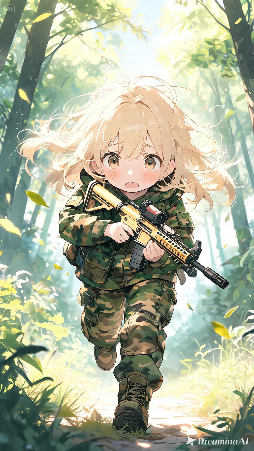 【#初夏のミラパンツ祭】パンツスタイルかな？１