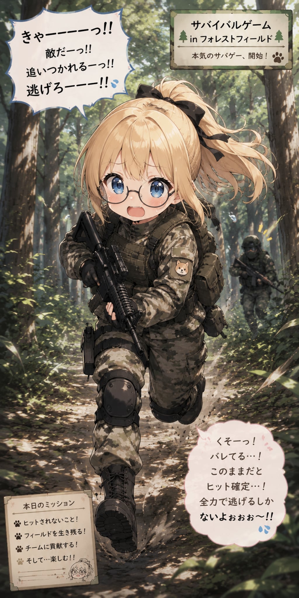 【#初夏のミラパンツ祭】パンツスタイルかな？１