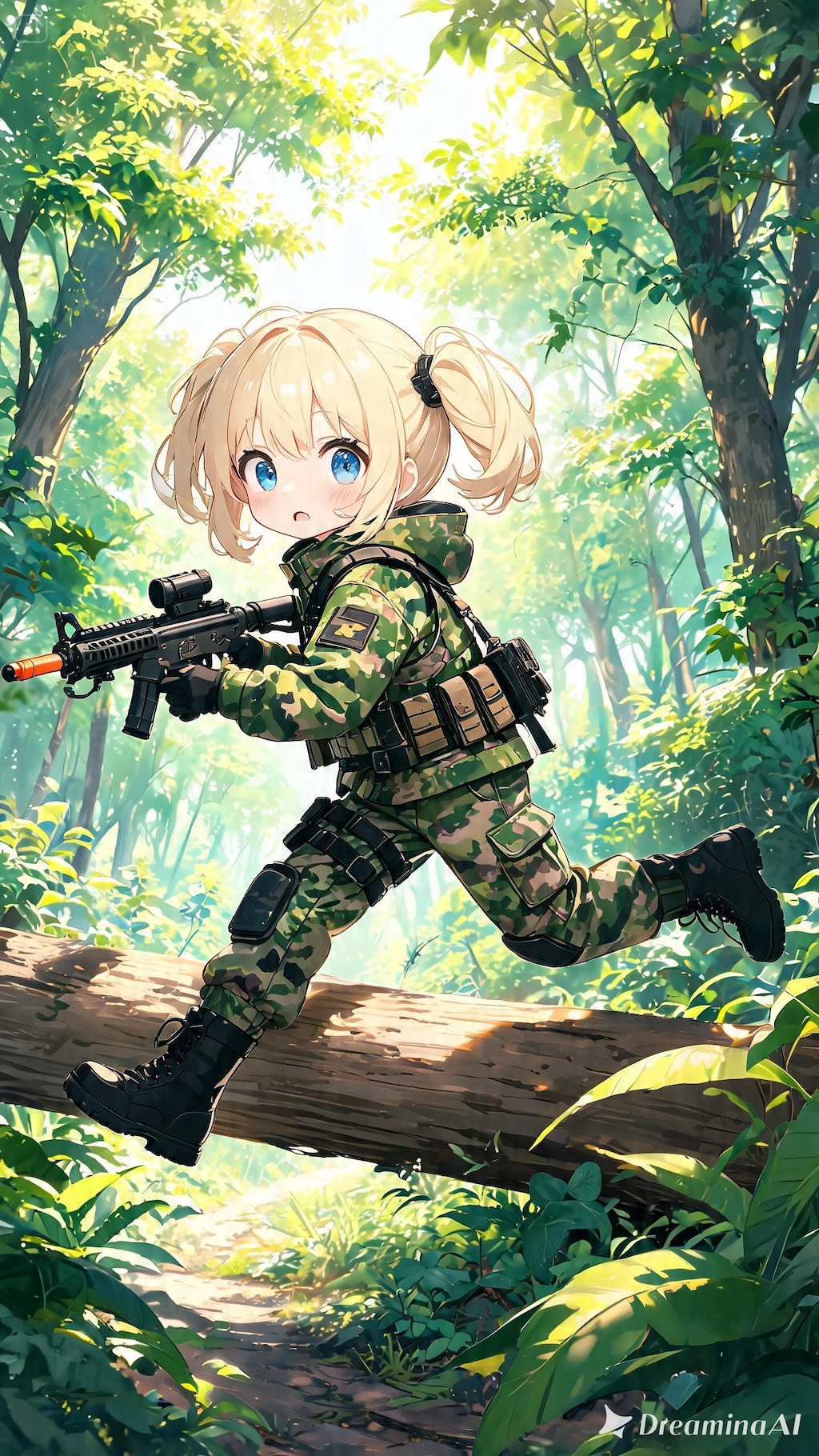 【#初夏のミラパンツ祭】パンツスタイルかな？１