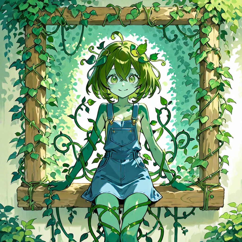 DRYADちゃん…………のコスプレをしたDAISYちゃん