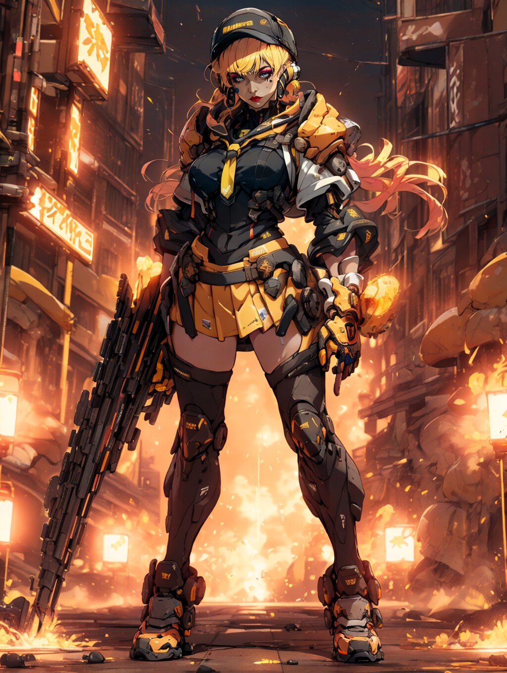 パワードイエロー | の人気AIイラスト・グラビア