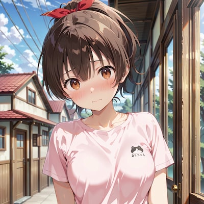 路地でシャツ+ぱんつ姿の撮影会 Y925