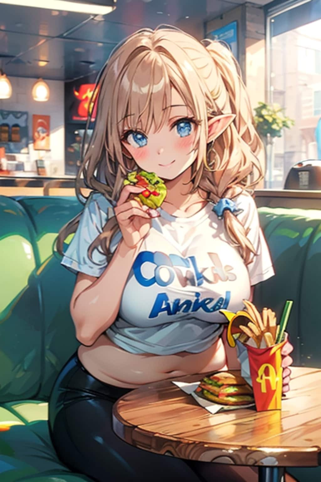 エルフさんは痩せられない