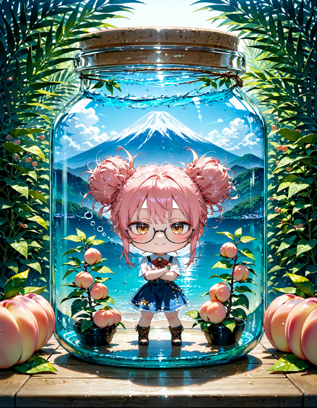 今日は何の日？　やまなし桃の日