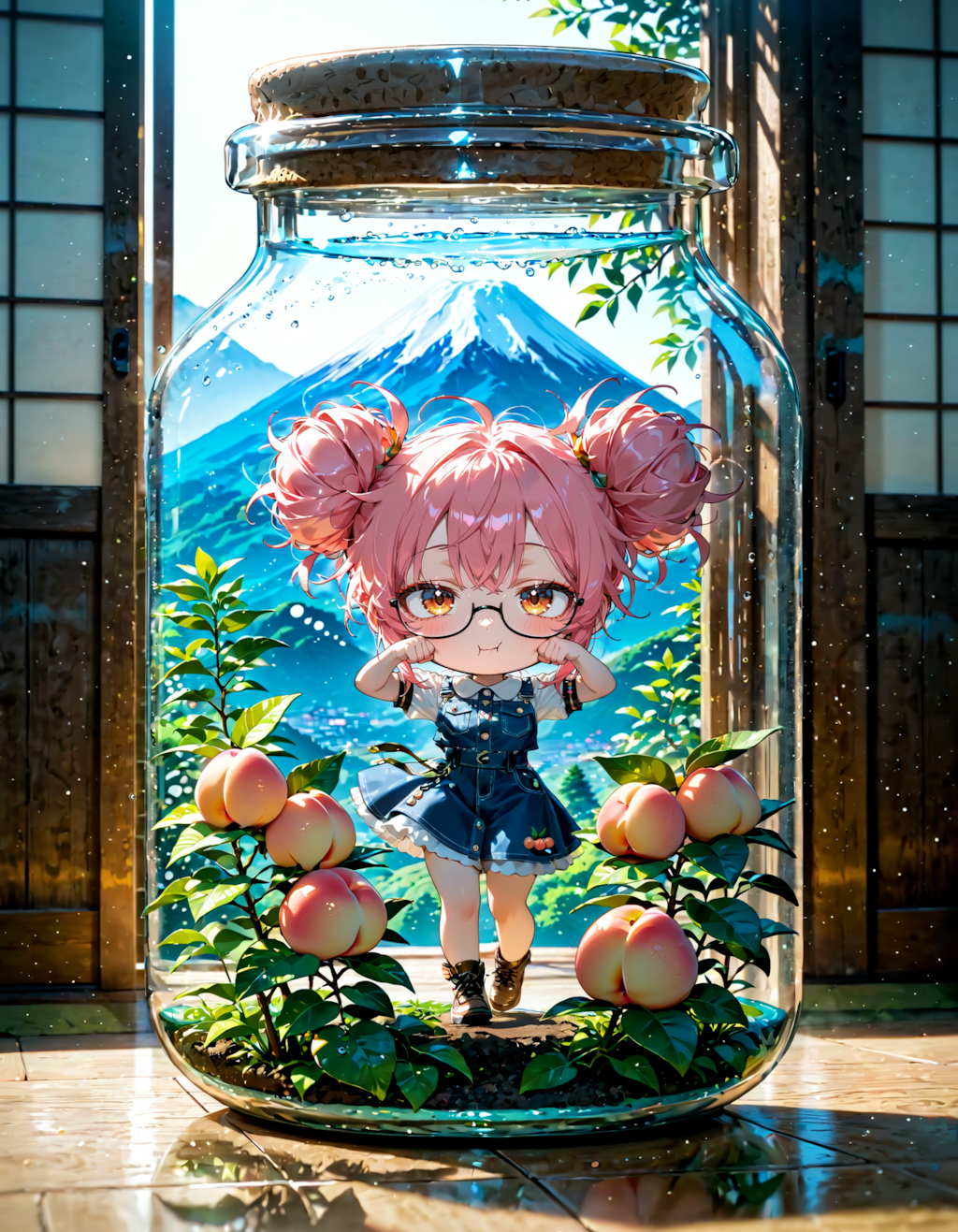 今日は何の日？　やまなし桃の日