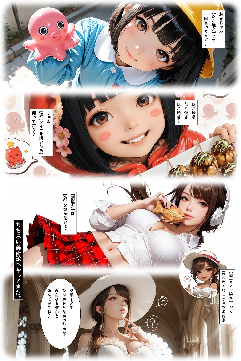 Chi-Chi-Pui Art Museum（ちちぷい美術館へやってきた。【絶対引っかかる？10回クイズ - たこ焼き 篇】）
