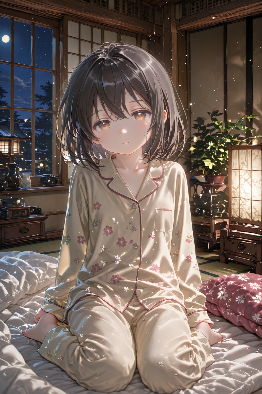 おやすみなさいのねむねむなおんなのこ