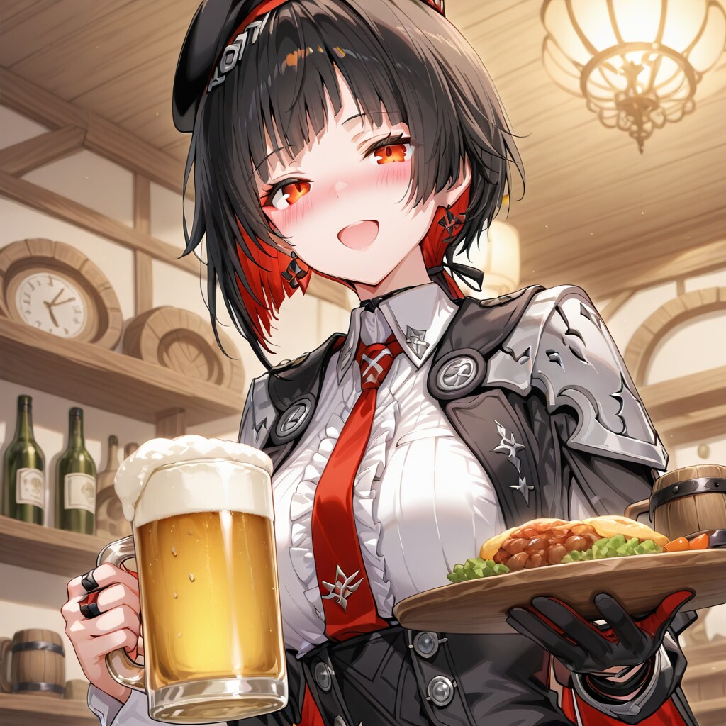 続）ビールジョッキでちちぷ～い‼ | の人気AIイラスト・グラビア