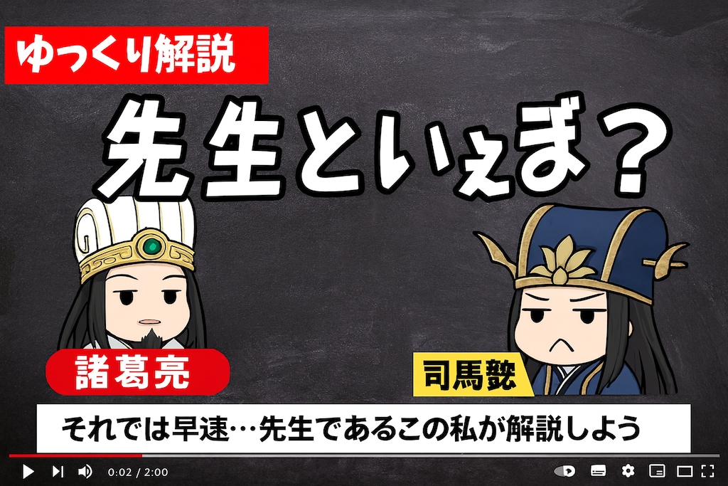 ゆっくり『空城の計』