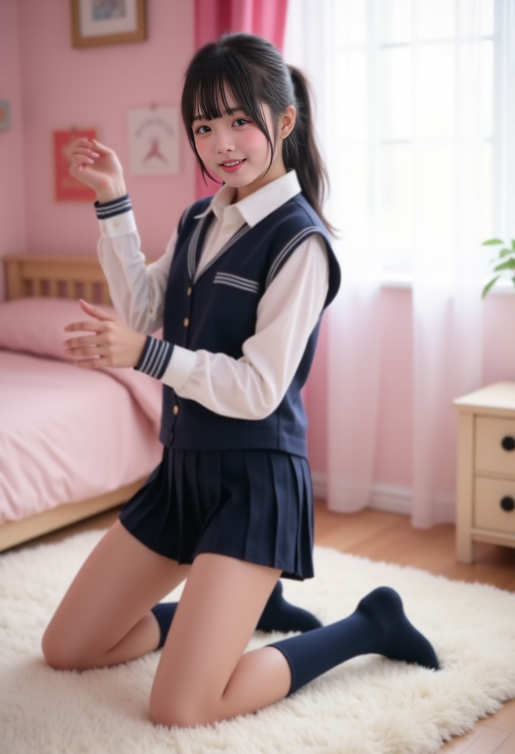 絶対…に、ニーハイソックスを履かせないFLUX_t2i