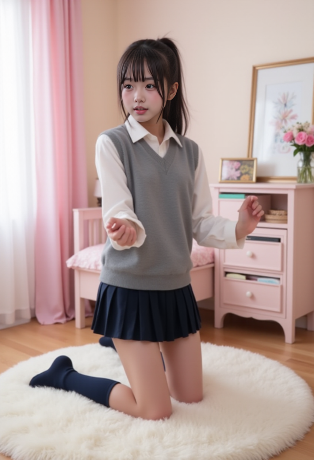 絶対…に、ニーハイソックスを履かせないFLUX_t2i