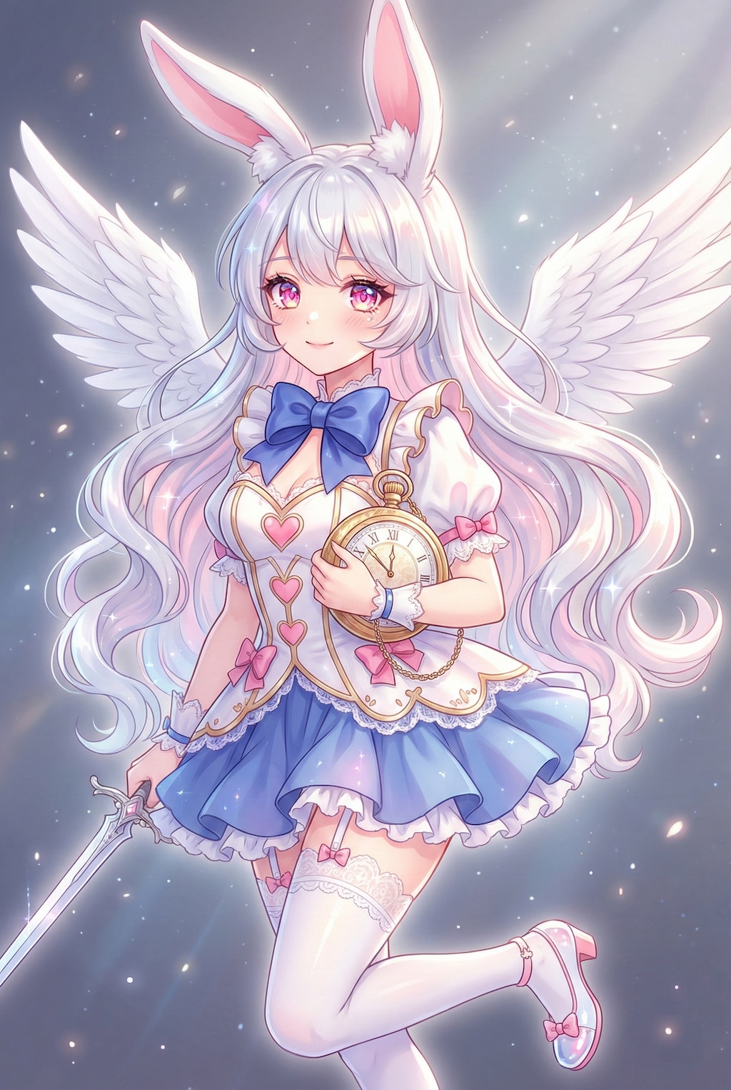 銀兎の時詠み天使