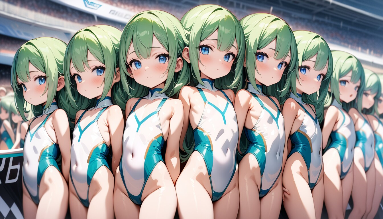 パドックに入り切らないRA10