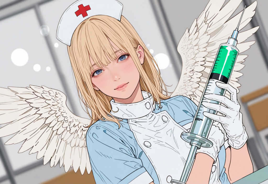 ぶっといの注射しますね