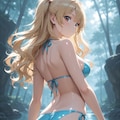 山あいの湖の🍑 2枚目