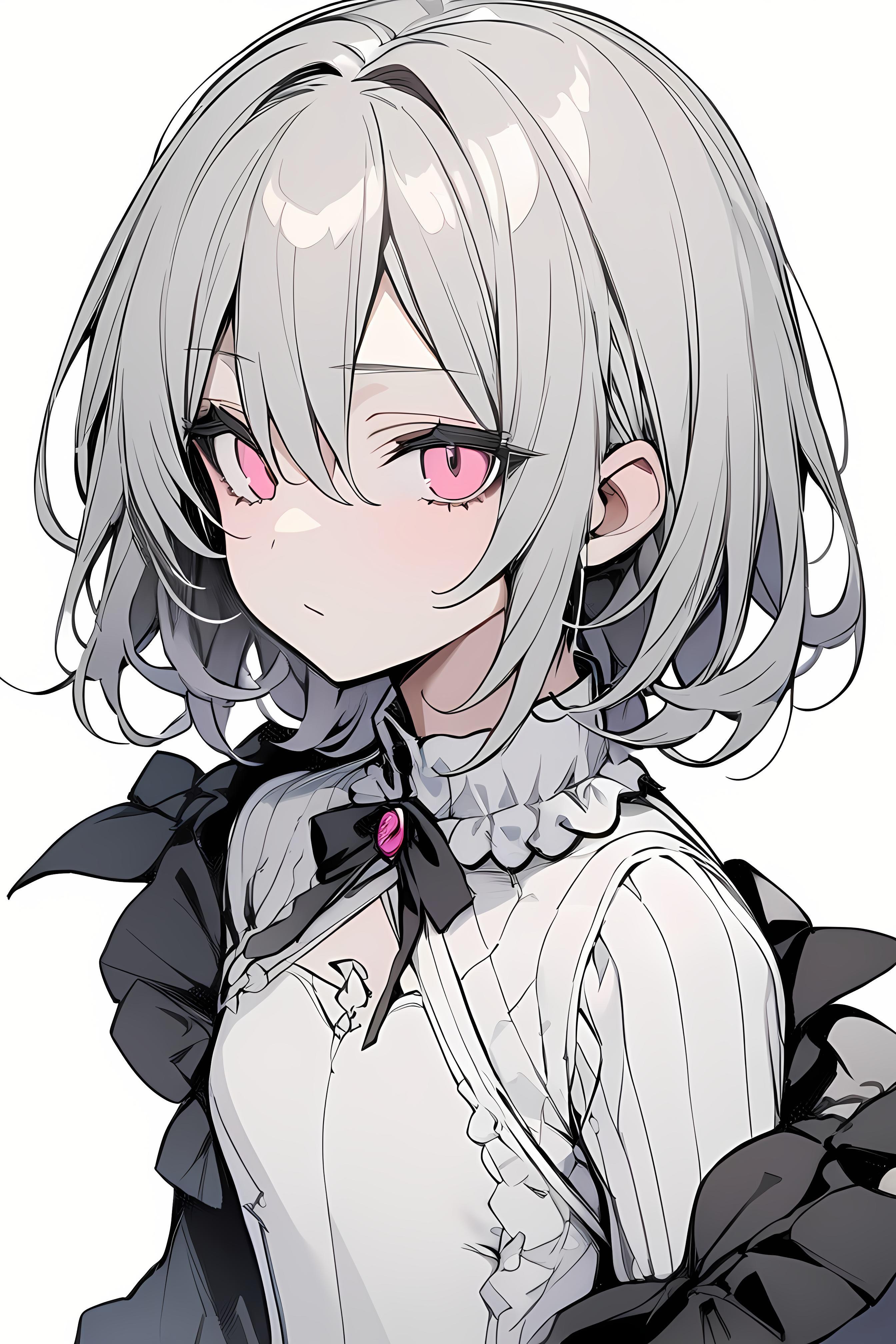 灰髪ちゃん