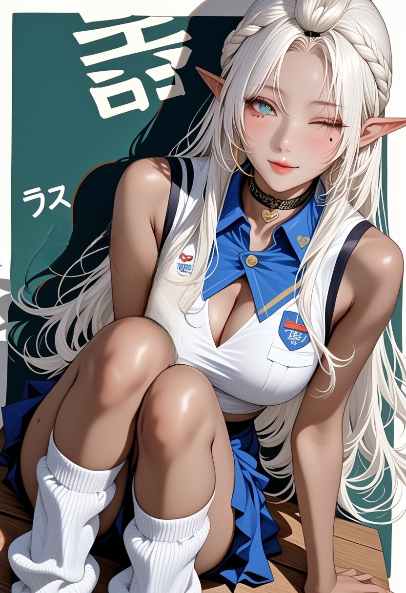のぞみちゃんのウィンク♡