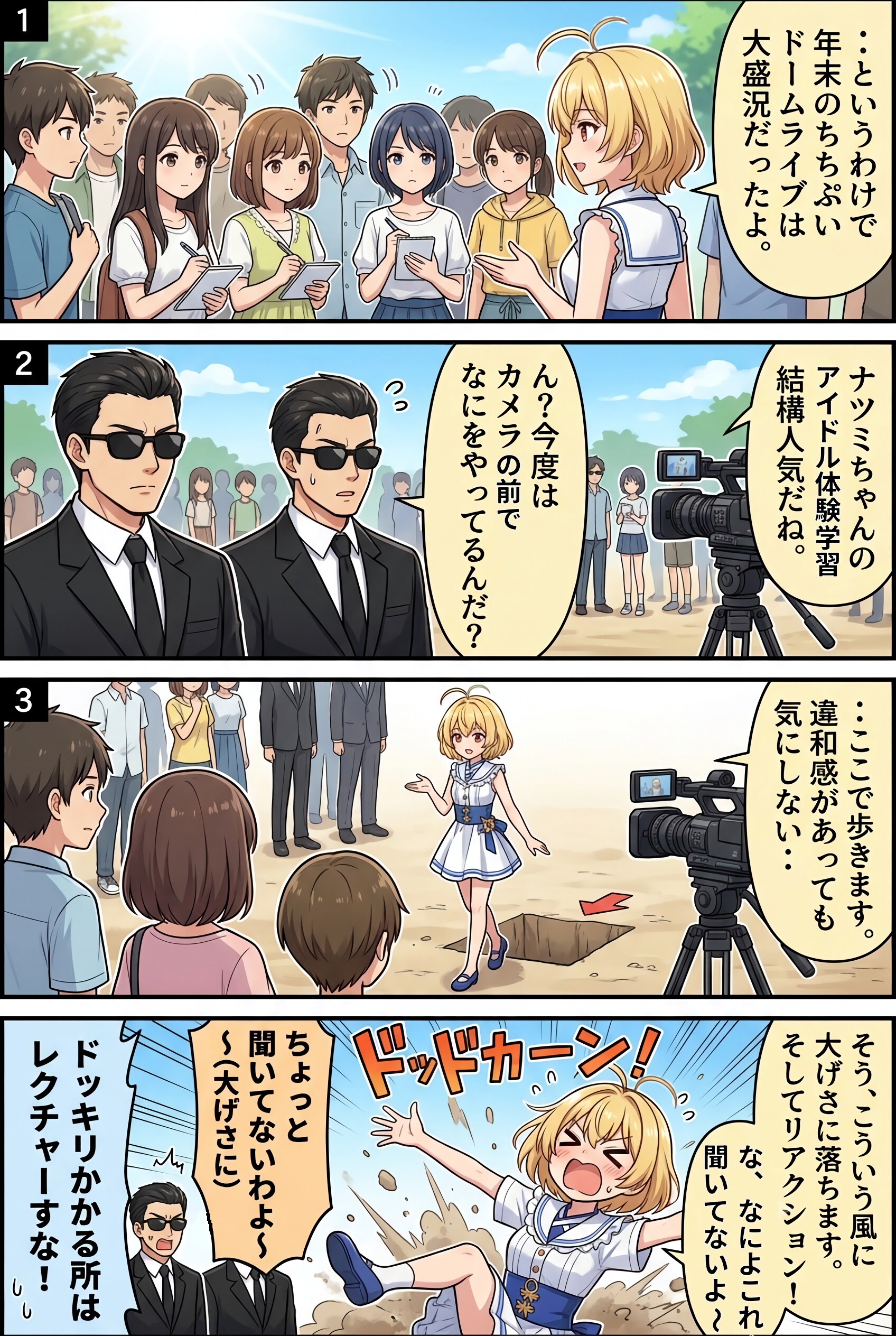 全力アイドルナツミちゃん〜アイドル体験学習編 | の人気AIイラスト・グラビア