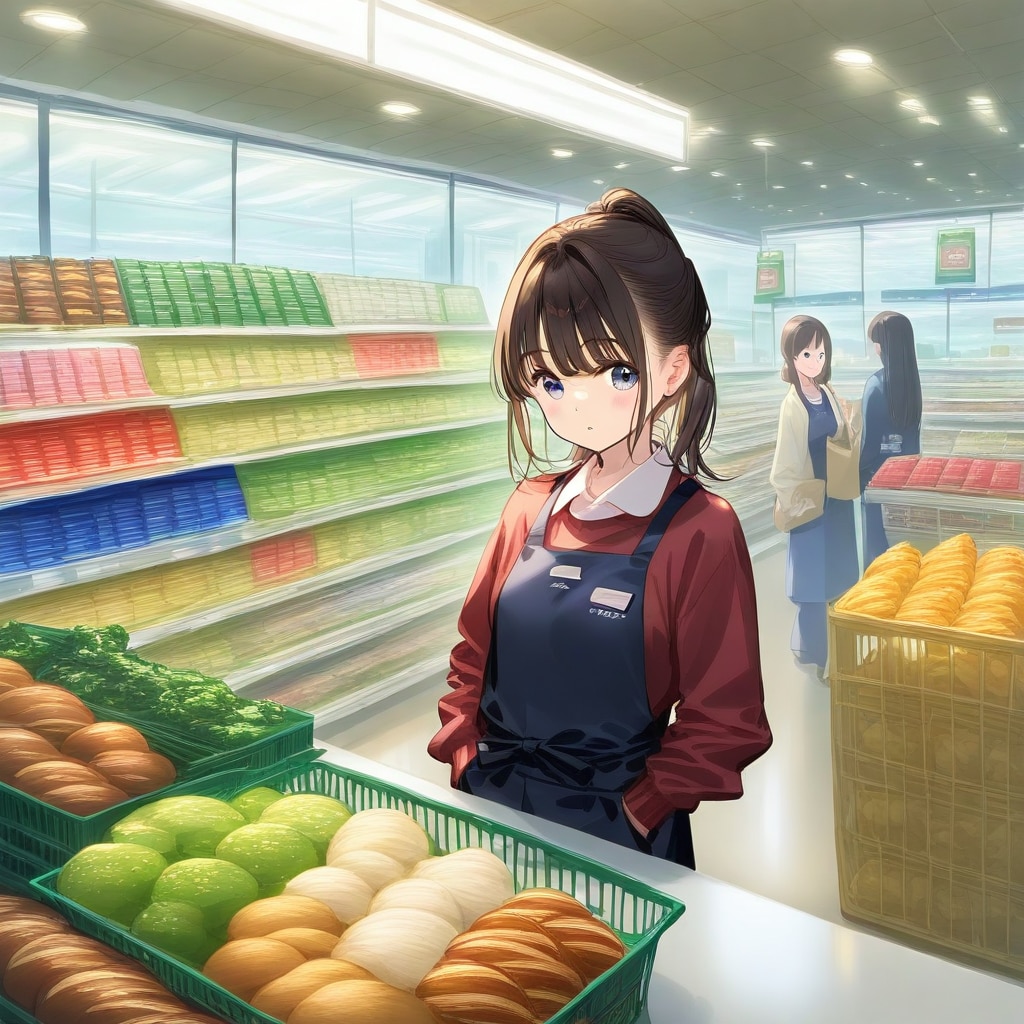 売り場 | の人気AIイラスト・グラビア