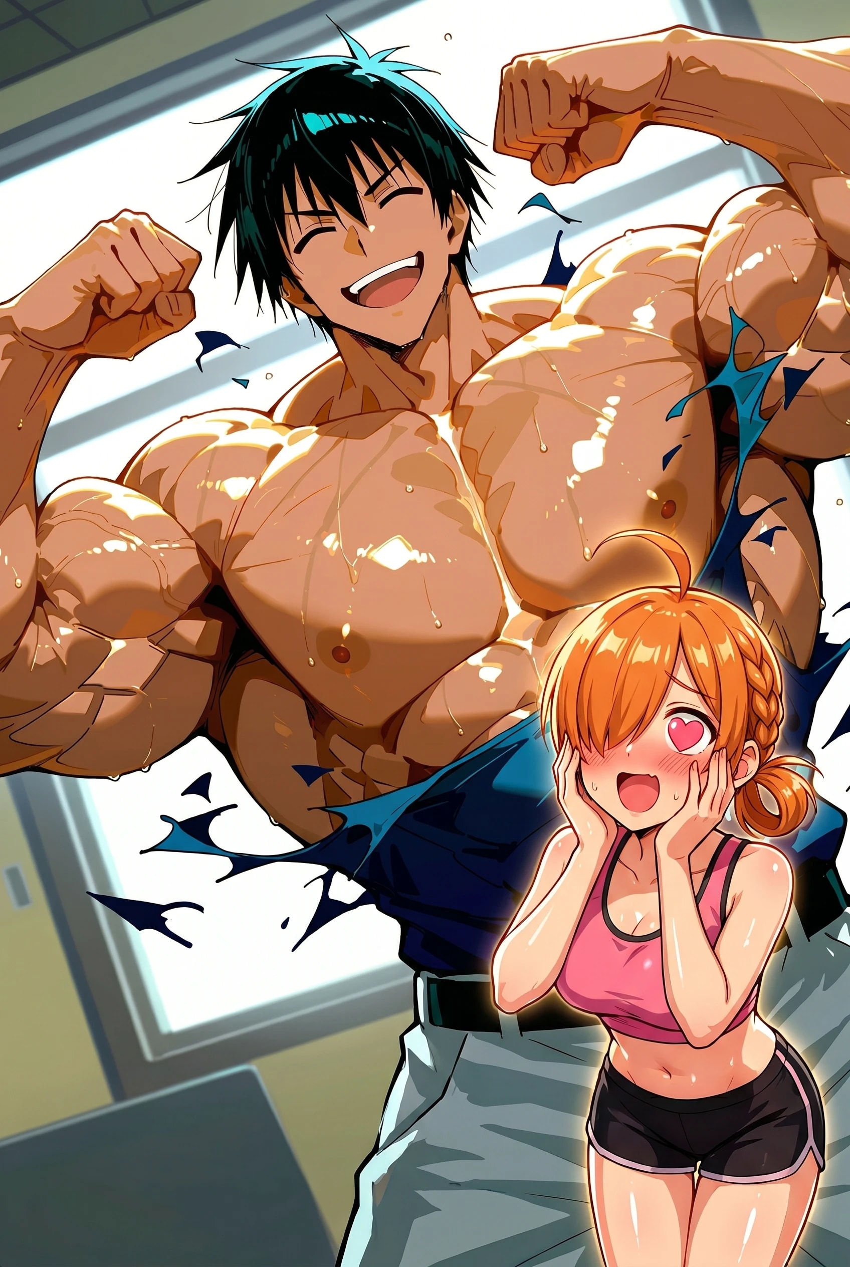 大胸筋が歩いてる！