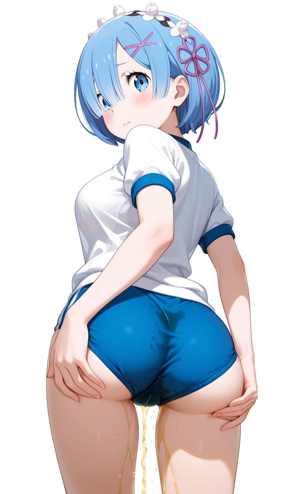 ブルマお漏らし「レ〇」