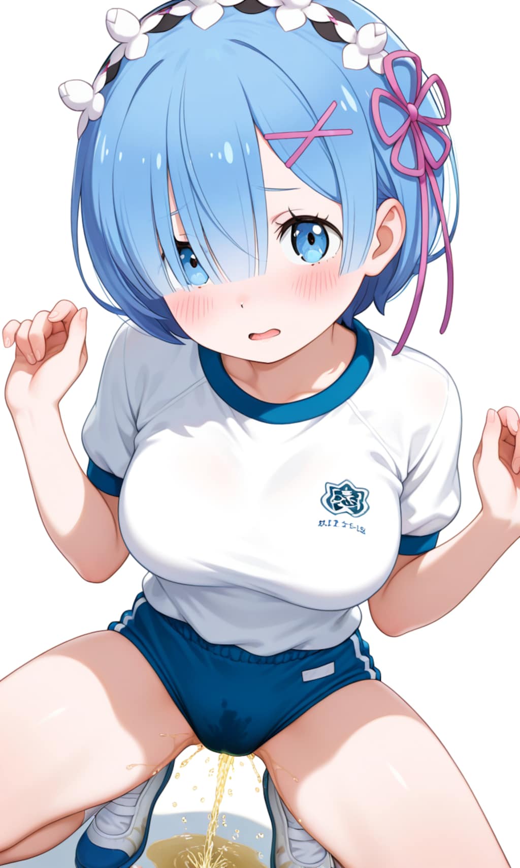 ブルマお漏らし「レ〇」