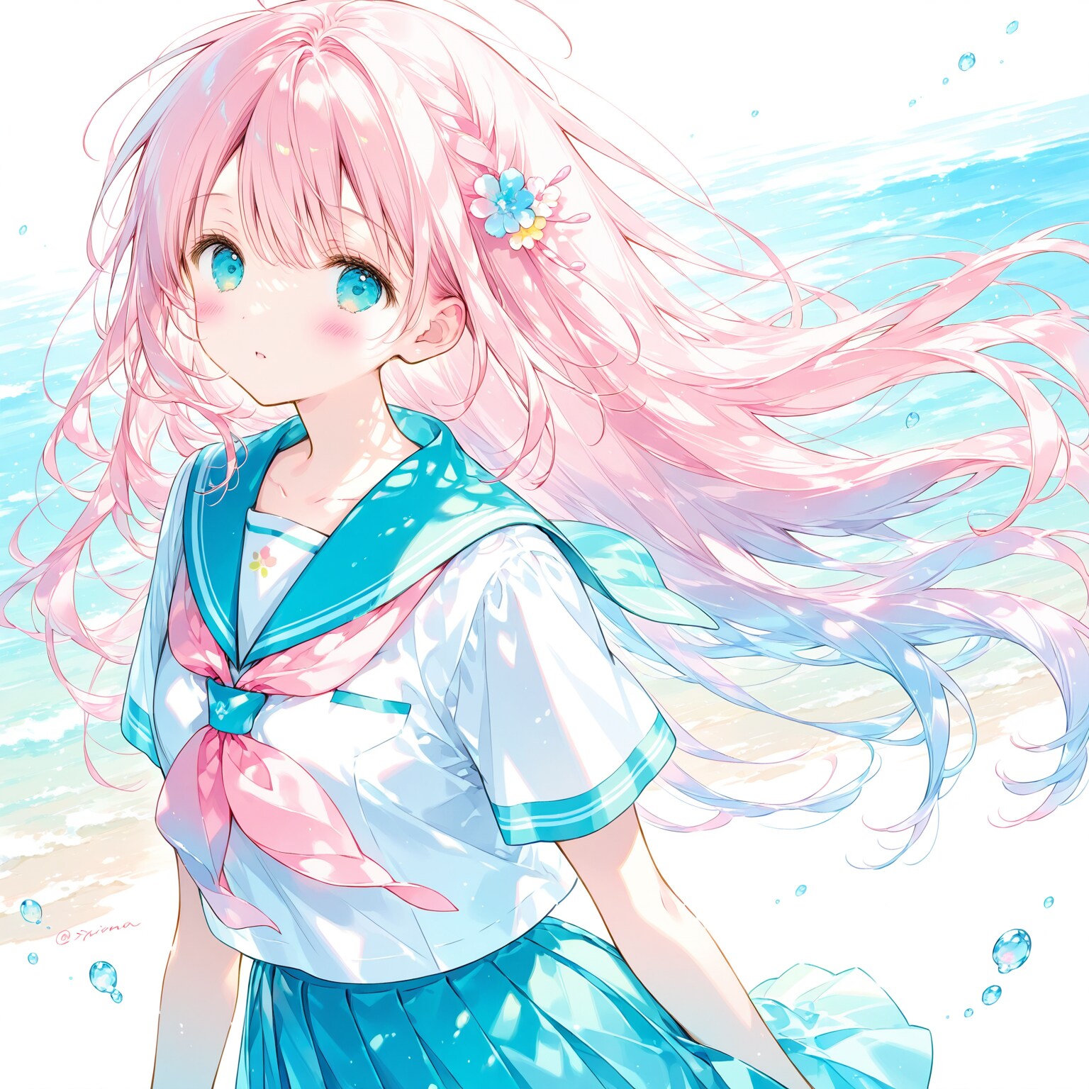 春色の少女 | の人気AIイラスト・グラビア