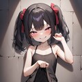 黒髪ツインテール 2枚目