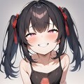 黒髪ツインテール 3枚目