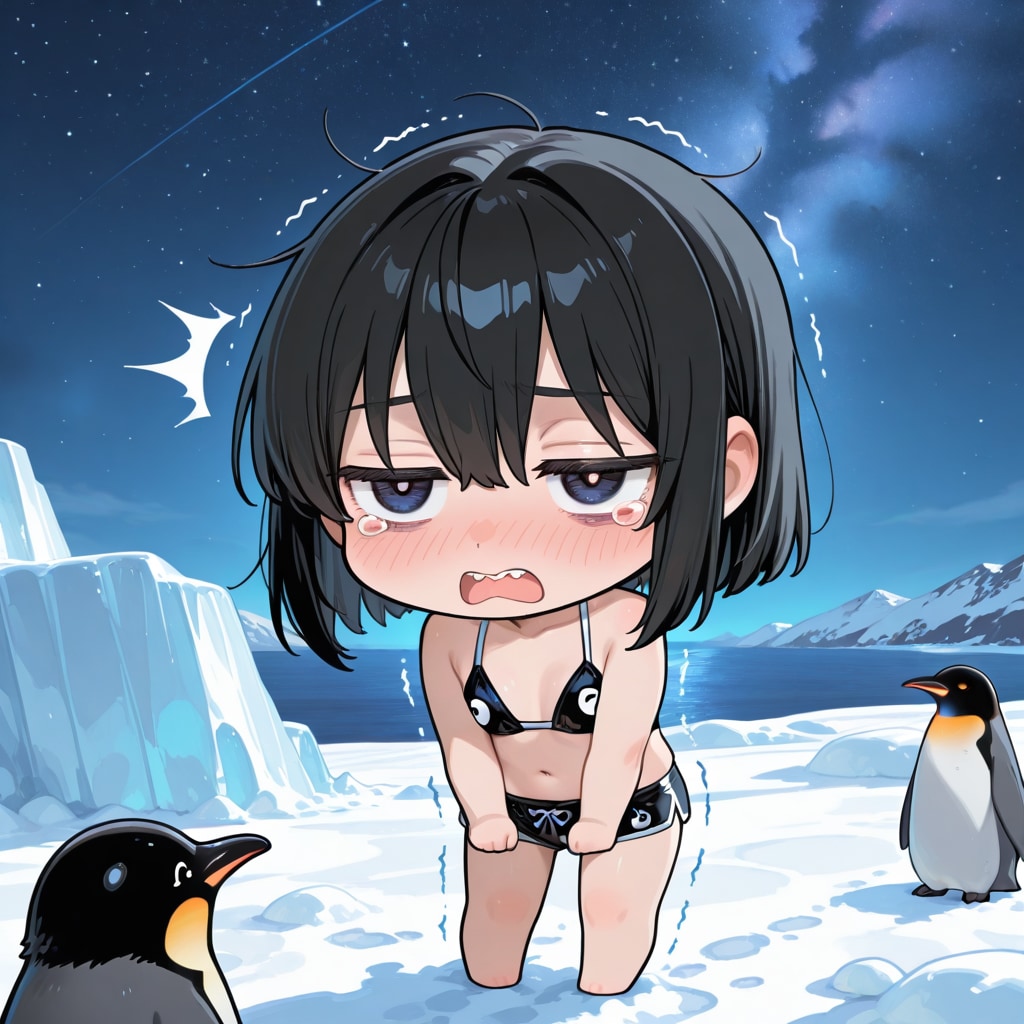 にいちゃん、これぜったいムリだよぅ…🐧