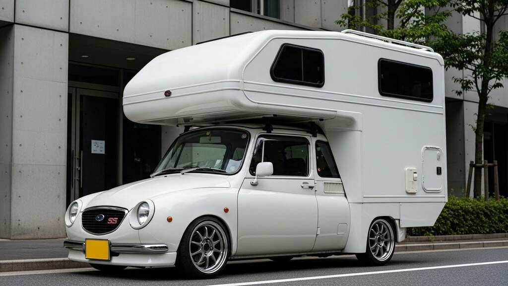 スバル360キャンピングカー