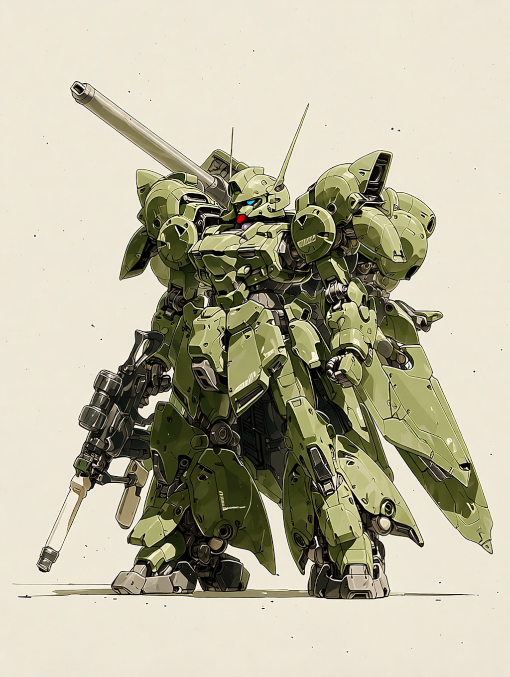 なぁオレのツレの赤い機体知らね？