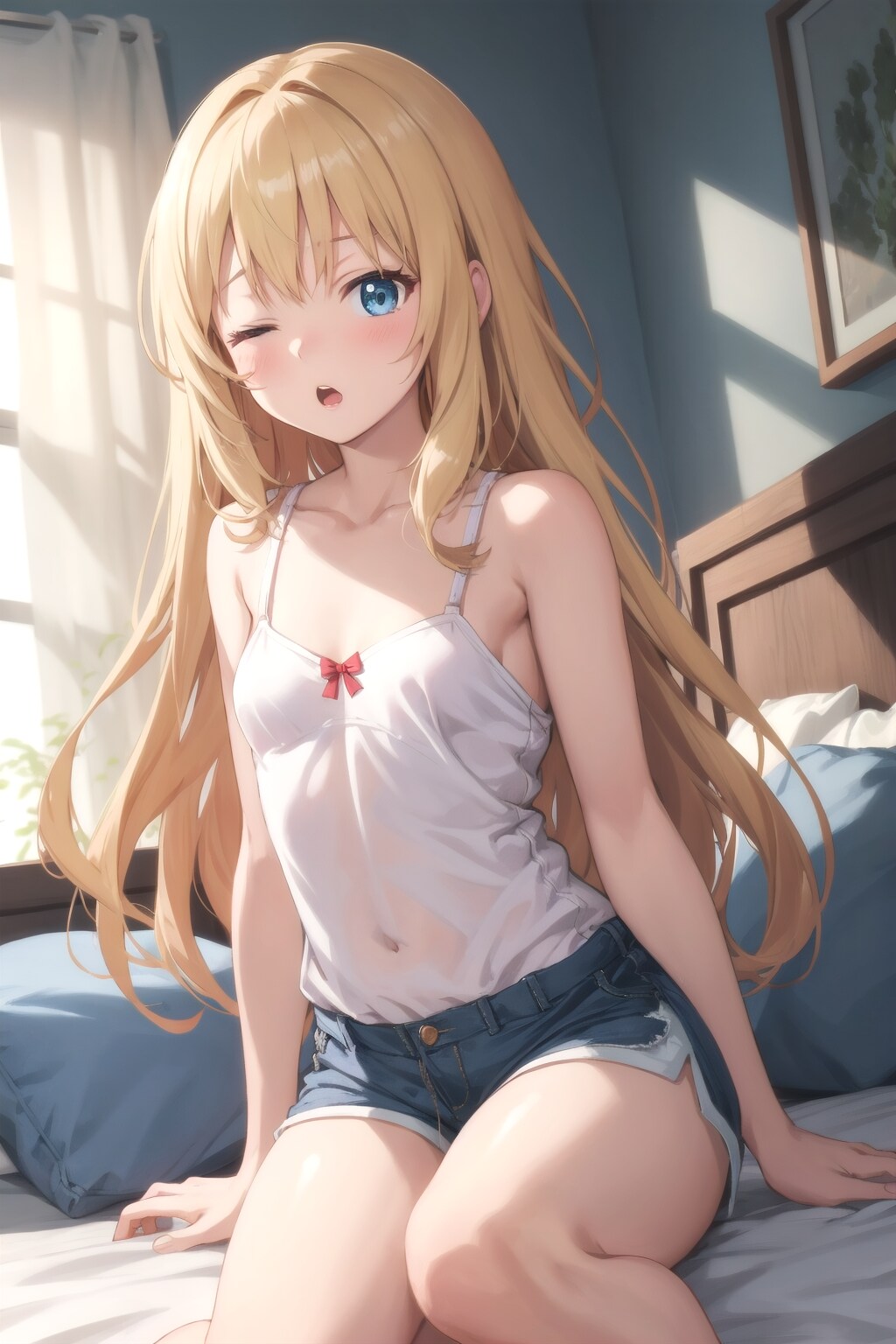 お兄ちゃんおはよ〜 | の人気AIイラスト・グラビア