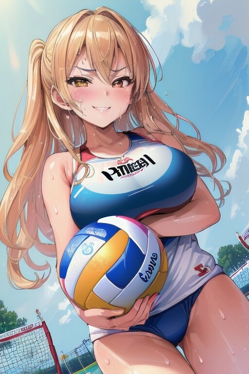 ギャルビーチバレー