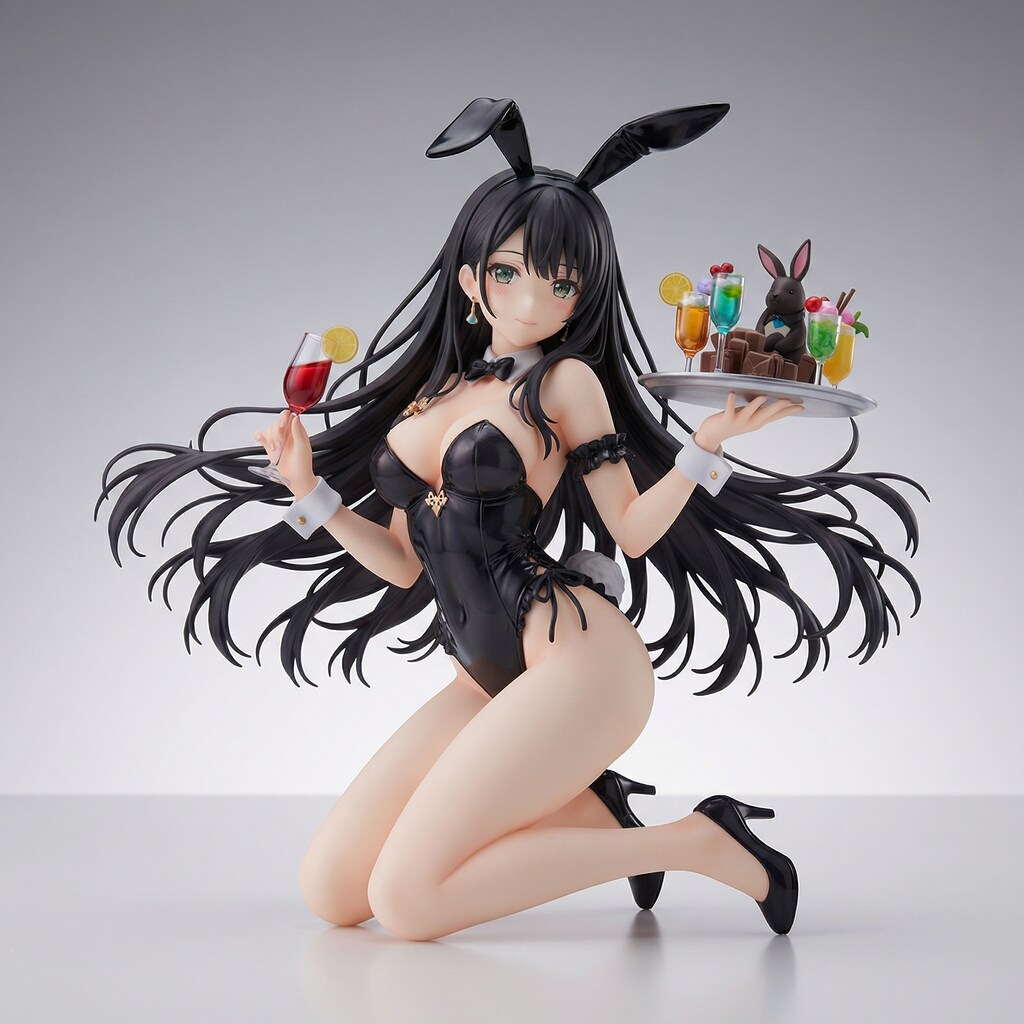 うちの子フィギュア化(ver.バニーガール)