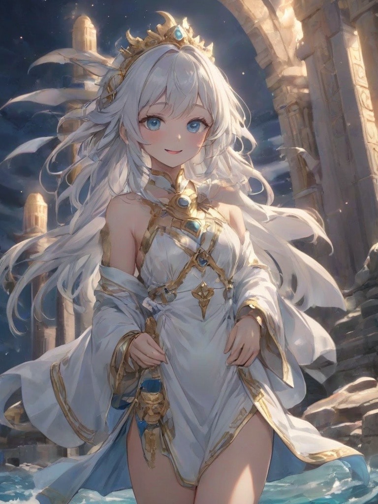 異世界アトランティスの少女