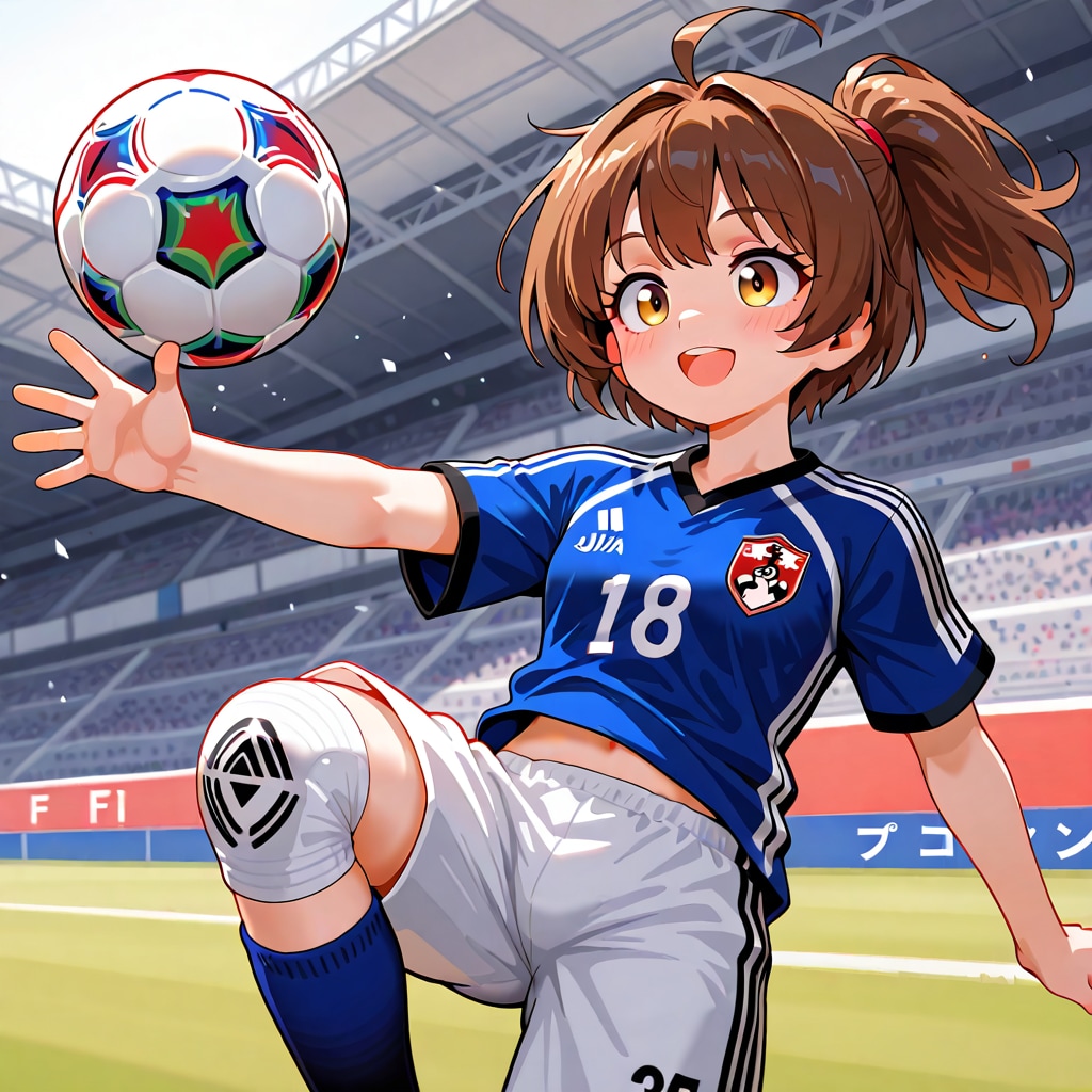 女子サッカー①