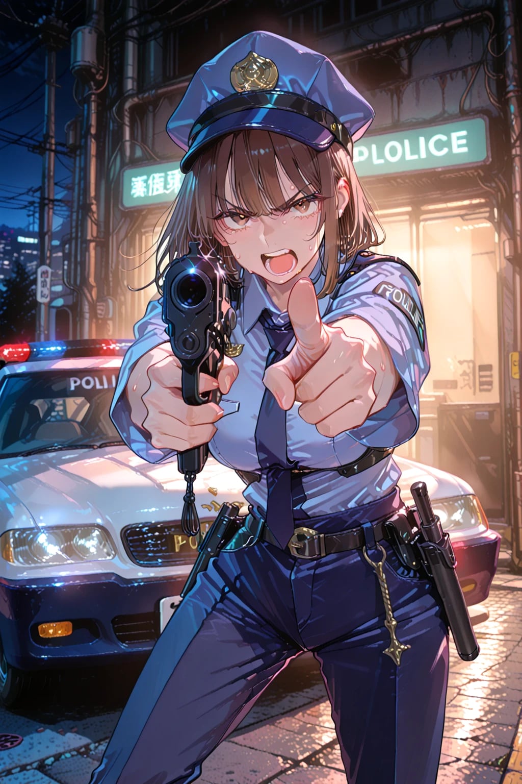 う、動くなっ！