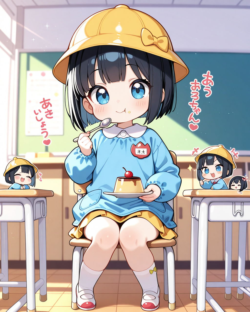 今日はプリンの日