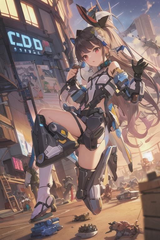 ジャンクちゃん、ナゴヤドーム前で踊ります！ | の人気AIイラスト・グラビア