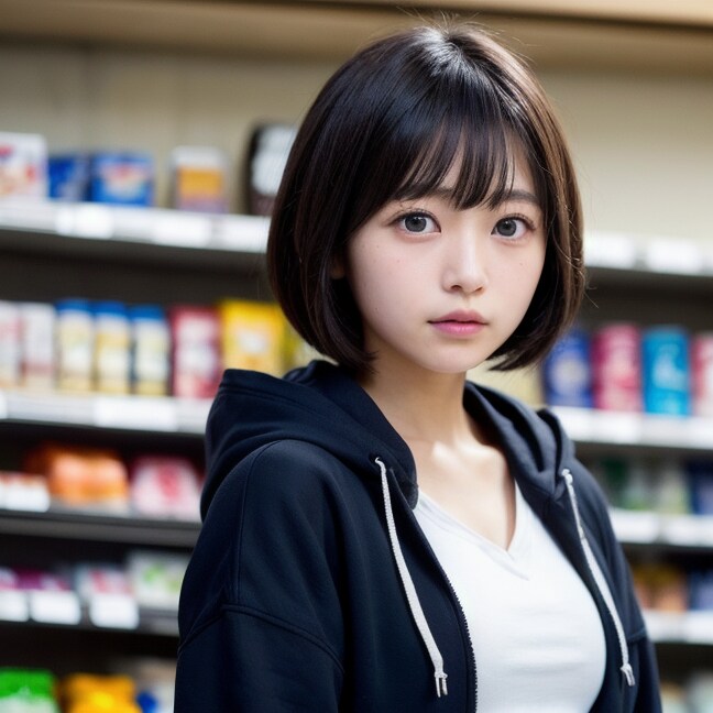コンビニでお買い物