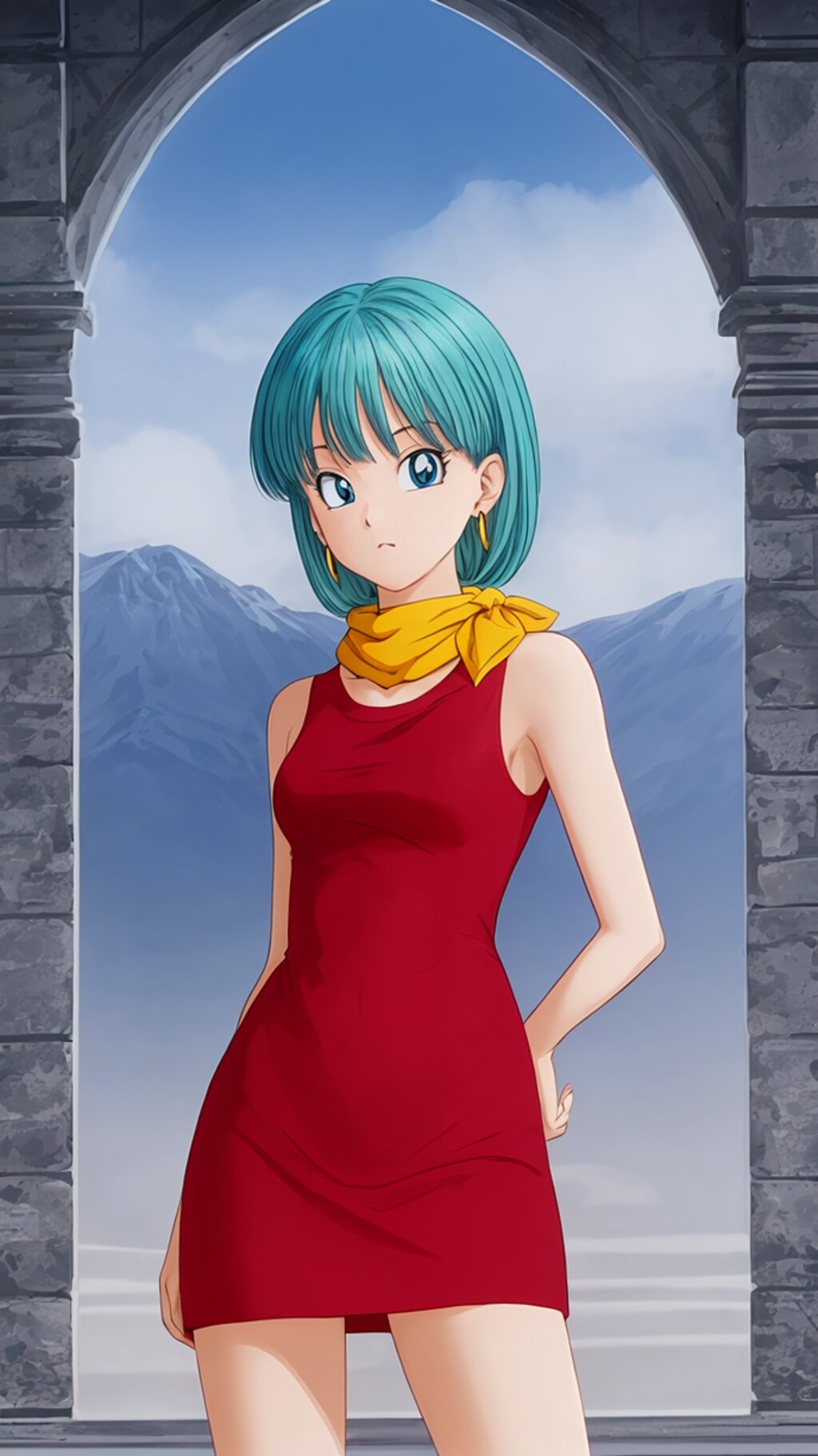 ドラゴンボール界のセクシークイーン！ワンピース姿のブルマが魅せる爆発的な魅力