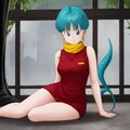 ドラゴンボール界のセクシークイーン！ワンピース姿のブルマが魅せる爆発的な魅力 2枚目