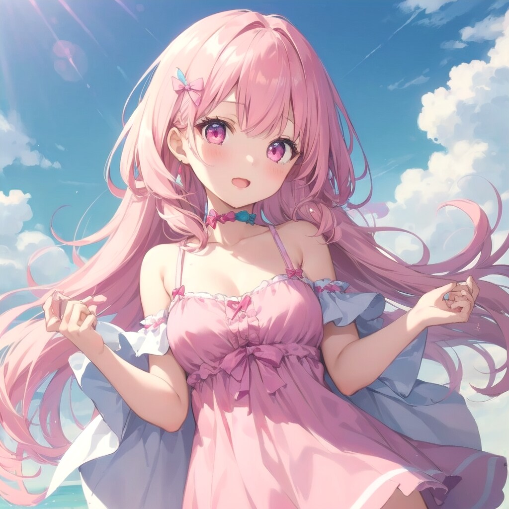 もう夏だねー♡ | の人気AIイラスト・グラビア