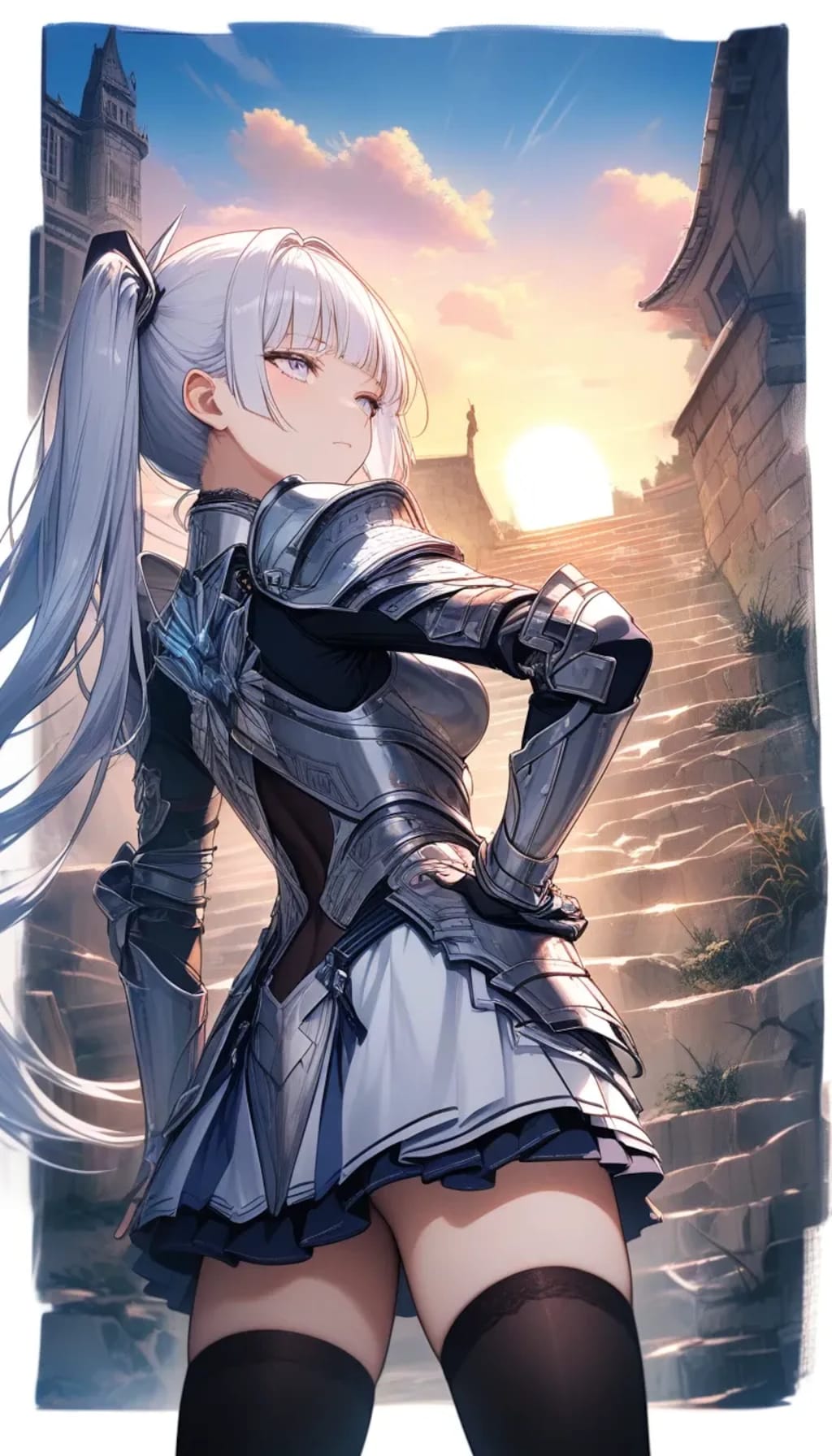 異世界SOS!!（前兆）『青い流星……何かの予兆？』ルルイエ（TS精霊騎士）