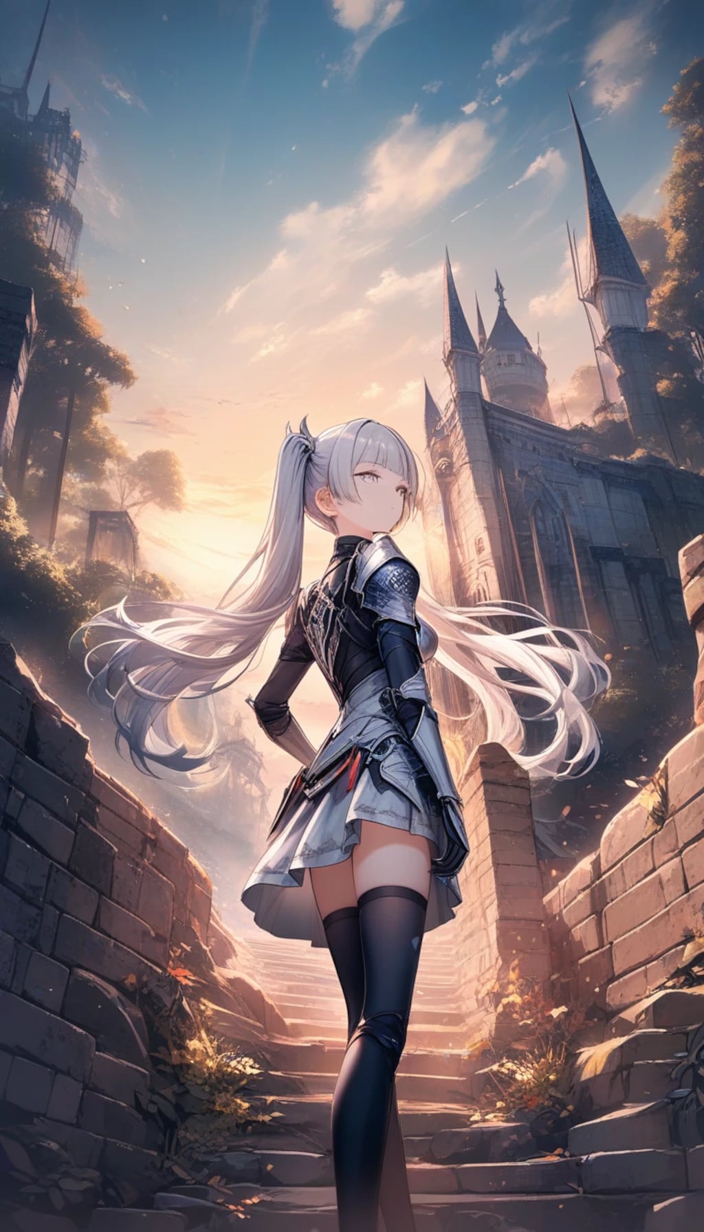 異世界SOS!!（前兆）『青い流星……何かの予兆？』ルルイエ（TS精霊騎士）