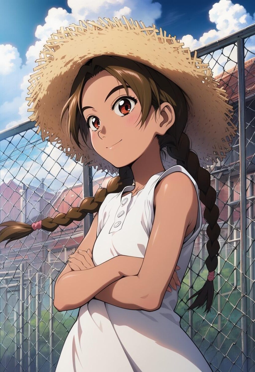 どこそこ橋魔法商店街の近くにて