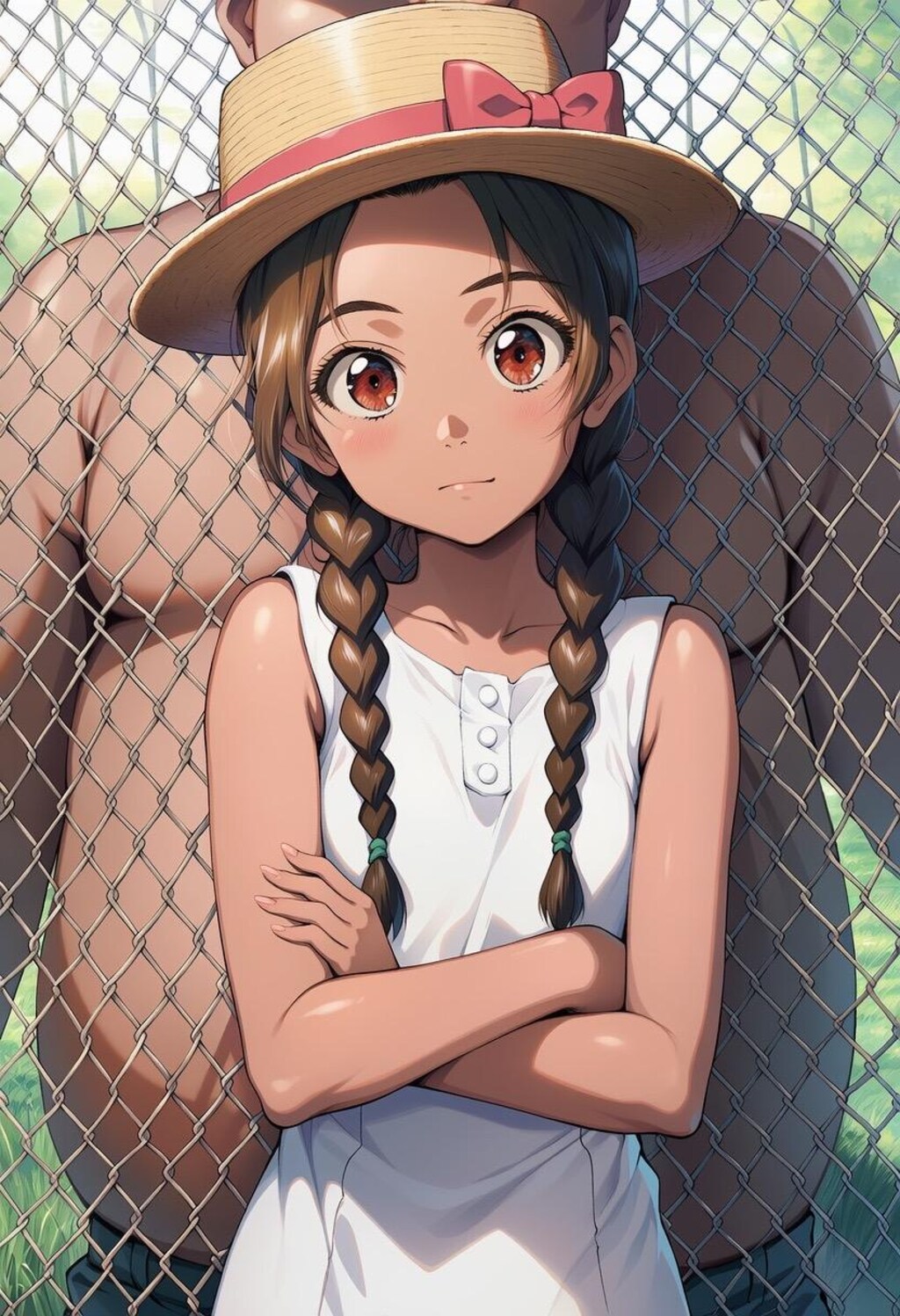 どこそこ橋魔法商店街の近くにて